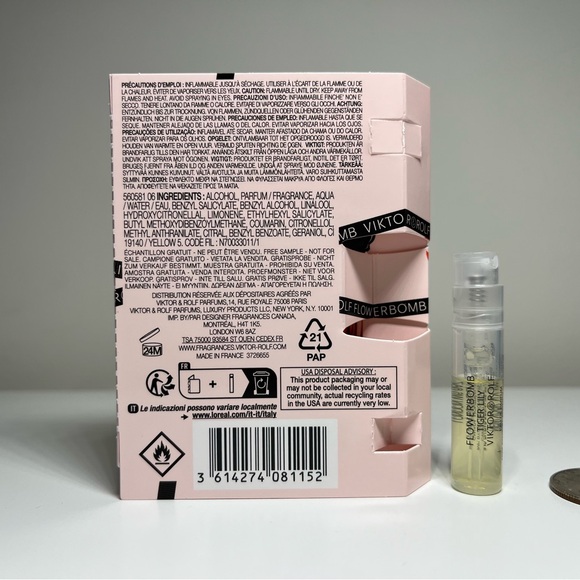 Viktor & Rolf flowerbomb tigerlily edp sample spray - Picture 2 of 2